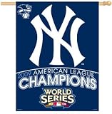 New York Yankees 2009 AL Champs World Series FLAG