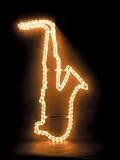 MBT Decorative Window Light - Blue Saxophone (36)