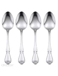 Kitchen: Oneida Arbor Rose Teaspoons, Set of 4
