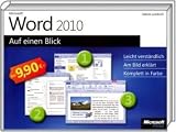 Produkt-Bild: Microsoft Word 2010 auf einen Blick