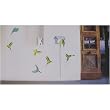 Parakeets Birds Wall Stickers Temporary - Repositionable