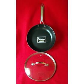 Casa copper bottom 24cm saute frying pan and lid