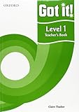 Got it!. Level 1. Teacher's book