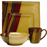 Sango Avanti 16-Piece Dinnerware Set, Brown