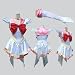 Sailor moon cosplay sailor Chibi moon Cosplay Costume Customized Any Size