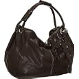 ''Tasseled Flower'' Hobo - Brown, Off White or Black