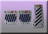 UNIVERSAL RACING PEDALS KIT MANUAL CAR PEDAL