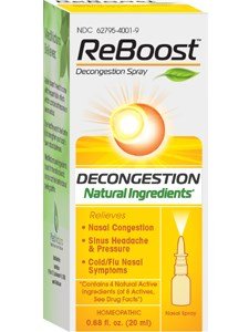 Reboost Decongestion Nasal Spray, 20 Milliliter spray