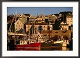 Commercial Fishing Boats in Gloucester Harbour, Cape Ann, Massachusetts, USA Collections Framed Photographic Poster Print by Stephen Saks, 35x25