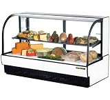 DISPLAY CASES - CURVED GLASS DISPLAY CASE - DUAL ZONE