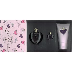 Vera Wang Princess Gift Set 3 Pieces (1.7 fl. oz. Eau De Toilette Spray + 5.0 oz. Body Lotion + Miniature .13 oz. Parfum) Women By Vera Wang