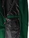 H2H Mens One Button Blazer of Contrast Color Cuff trim GREEN US M/Asia L (CMOBL014)