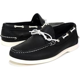 Polo Ralph Lauren 'Campbell' Boat Shoes Mens 11 - Black by Polo Ralph Lauren