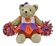 Clemson Tigers NCAA Cheerleading Bear