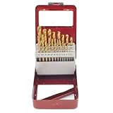 チタンドリル21本セット ETD-21S-T/電動ドリル/鉄工ドリル【E-Value】