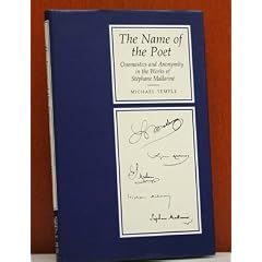 Name Of the Poet: Onomastics and Anonymity in the Works of Stephane Mallarme