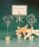 OCEAN PLACE CARD HOLDERS - OCEAN THEME PLACE CARD HOLDER FAVORS, Quantity of 36 pc,