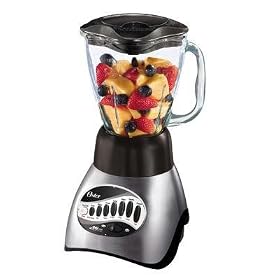 New Jarden Oster Table Top Blender With 5-Cup Scratch-Resistant Glass Jar Stainless Steel Blade by 