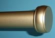 End Cap Finial in Gold for a 1-3/8" dowel rod - 2/pack [CAPITOL CITY LUMBER]