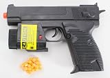 Spring Powered Airsoft Pistol with Flashlight and Laser 230-FPS Airsoft Gun Spring Powered Airsoft Pistol with Flashlight and Laser 230-FPS Airsoft Gun
