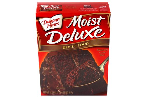 Duncan Hines Moist Deluxe Devil's Food Cake Mix 18.25oz by Duncan Hines