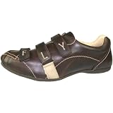 Fly London Mens CHEK dk brn/beige P140374034 7UK