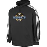 Denver Nuggets NBA 2009-2010 On-Court Practice Performance Fleece Hooded Sweatshirt