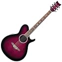 Daisy Rock WildWood Artist Deluxe Acoustic-Electric Royal Purple Burst Guitar
