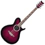 Daisy Rock WildWood Artist Deluxe Acoustic-Electric Royal Purple Burst Guitar