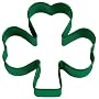 Wilton Green Metal Shamrock Cookie Cutter by Wilton