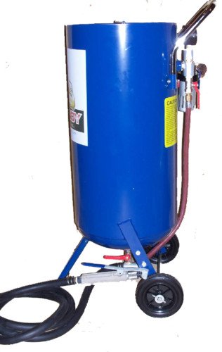 BADBOY Blasters BB200D (125 LBS MEDIA CAPACITY) TORNADO SERIES SODA/ABRASIVE PRESSURE POT BLASTER