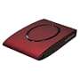 Hitachi Signature Mini 6,4 cm (2,5 Zoll) externe Festplatte (320GB Kapazit�t, USB 2.0) rot