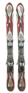 Used K2 Comanche Jr. Shape Kid's Snow Ski with Marker 4.5 Binding 100cm A