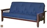 Pinehurst Full Futon with Color: Khaki