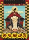 Cow Mini Flag