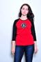 Ai Emblem Long Sleeve Fitted - Blk/red Xl
