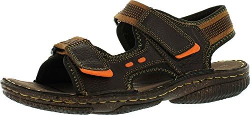 J Awake Men's Marcos03 Sport Sandals, Brown, 7.5