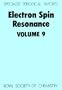 Electron Spin Resonance: Volume 9 (Specialist Periodical Reports)