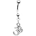 Handcrafted Spiritually Uplifting Ohm Belly Ring