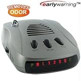 Early WarningTM Radar/laser Detector with Odor Eliminator