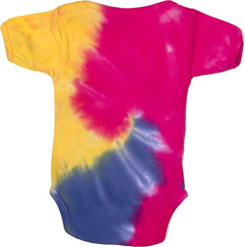 University Co-op Tie-dye "Keep Austin Weird" Onesie by Outhouse Designs (24M)