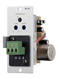 TOA M-61S Microphone Input Module with Compressor for Balanced, Low Impedance Microphones