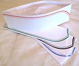 Food Server Soda Jerk Paper Party Hat * Set of 4