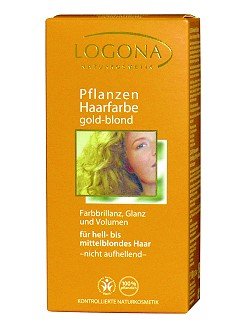 Logona Herbal Hair Color, Golden Blonde