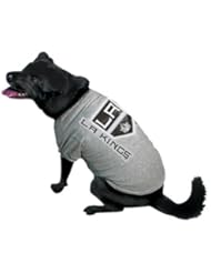 Sports: NHL Los Angeles Kings Pet T-Shirt, Small, Team Color - Hunter Manufacturing