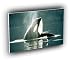 whale taking a breath A2 Large Canvas