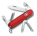 VICTORINOX Offiziersmesser, Sportsman, rot