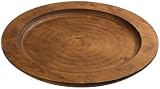 Tomlinson Round Serving Griddle Underliner, Walnut Finish