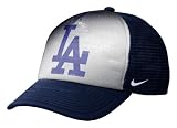 Los Angeles Dodgers Women's Nike Royal Fashion Trucker Snapback Adjustable Hat