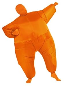Rubie's Costume Inflatable Full Body Suit Costume, Orange, One Size